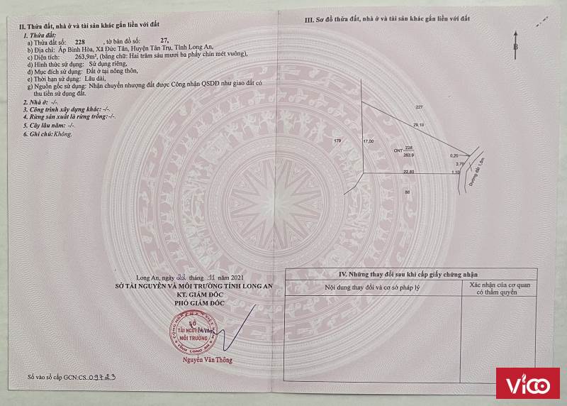 Sở Hữu Ngay Đất 100% Thổ Cư Tại Huyện Tân Trụ Long An