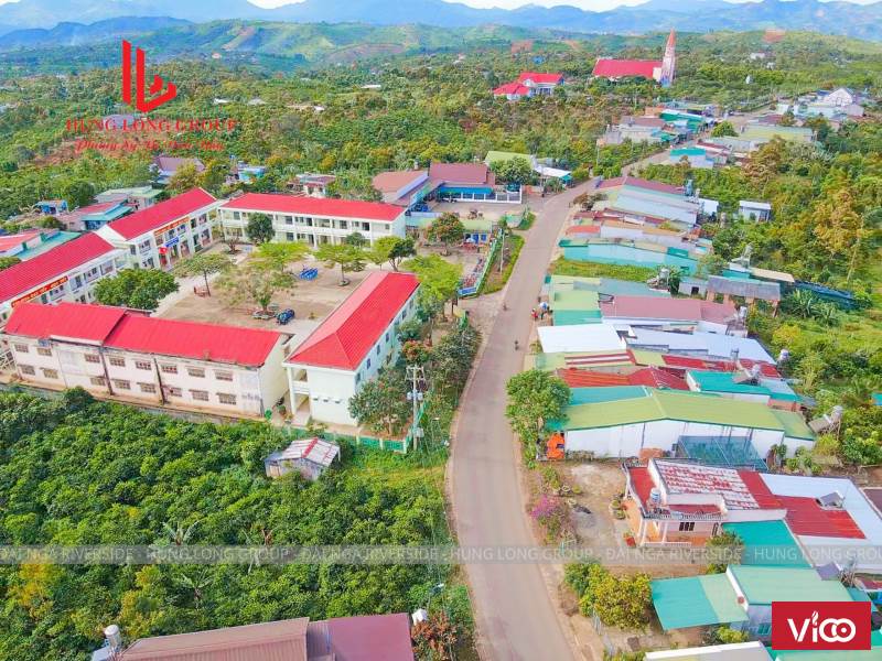 bán gấp lô đất Tân Lạc, Bảo Lâm đất mặt tiền đường nhựa, đường liên xã