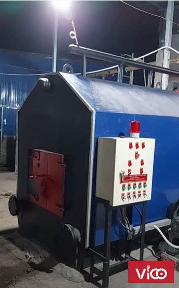 Nồi hơi làm mứt dừa lò hơi cũ