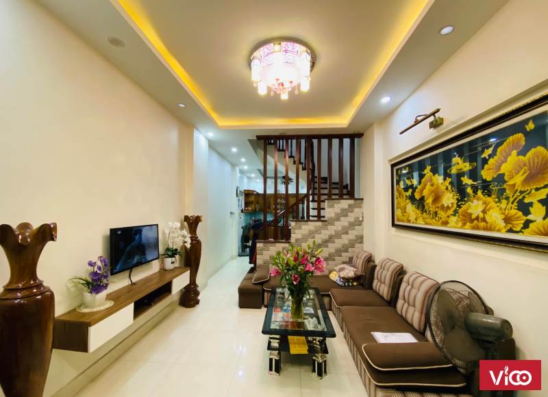 Nhà Đẹp Kim Giang 60m 5T Tặng Full Nội Thất Chỉ 5.55 tỷ