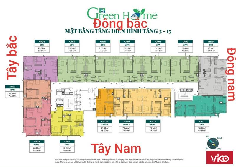 Mở bán cuối năm với chính sách tốt nhất dịp năm mới 2022 cho KH khi mua căn hộ tại PĐ Green Home