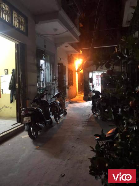 Bán nhà ngõ Chùa Hưng Kí, Minh Khai giá 2.88 tỷ, 28mx3 tầng, Oto đỗ