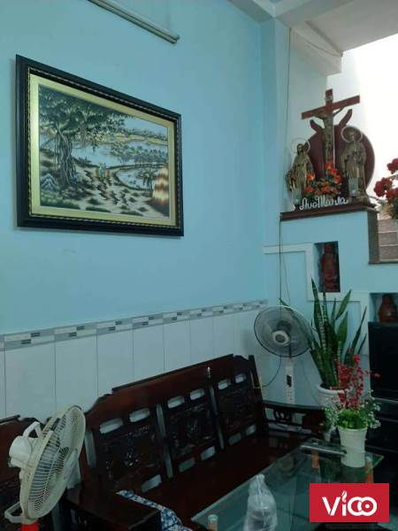 Bán nhà cấp 3 đường nhựa KDC ngay Phường 3 Tân An, chỉ 890 tr DT 4X20 TLCC.