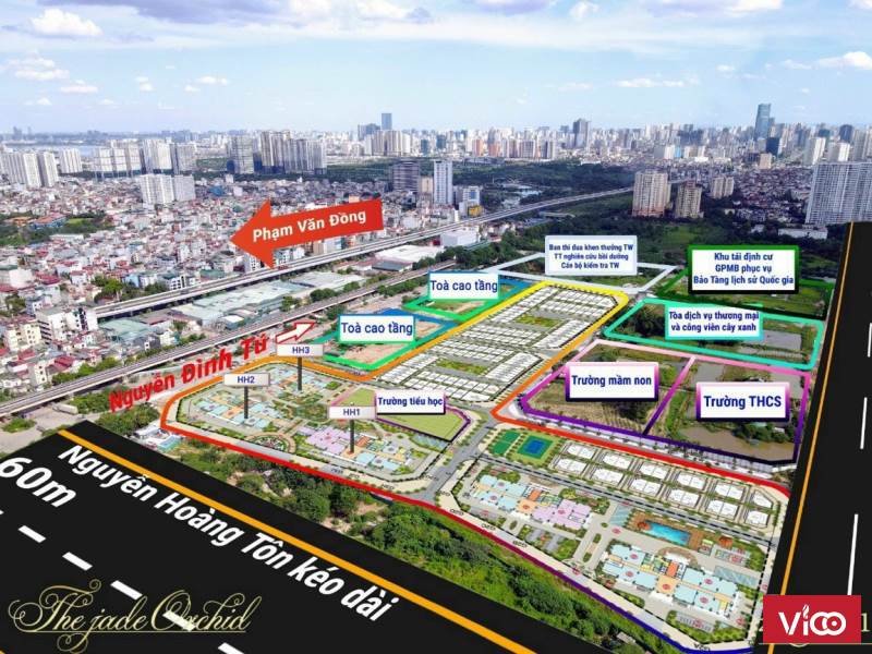 Hàng mới Biệt Thự Liền Kề Bắc Từ Liêm Đối Diện Ciputra Giá Hợp lý Chính Sách Tốt