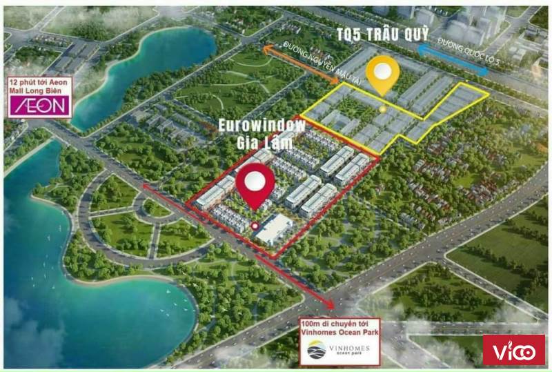 Chính thức mở bán đợt 3 dự án liền kề biệt thự Euro Twin Park ký ngay HĐMB với CĐT LH 0969620191