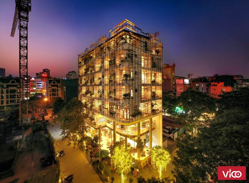 Bán Khách Sạn 9 tầng 3 Sao mặt phố Trương Công Giai, 323m, 170 tỷ.