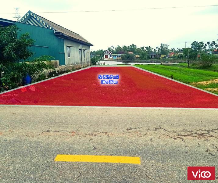 Bán đất Phong Chương, MT 31m, 362,5m2 giá chỉ 5,7 triệu/m2