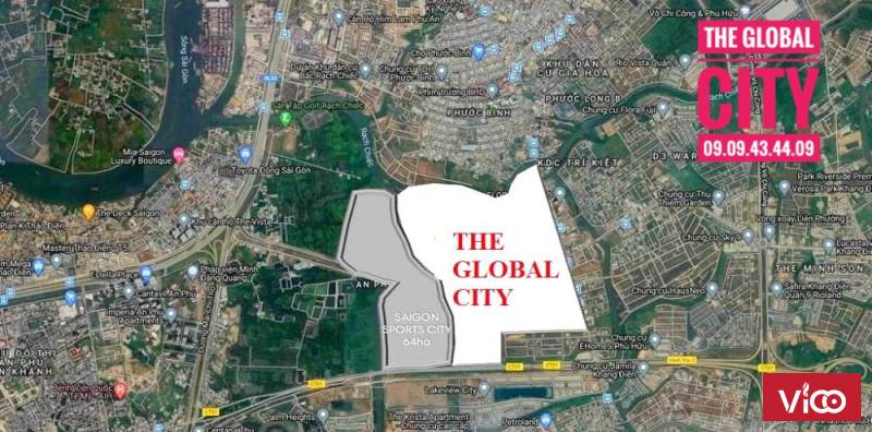PHỐI CẢNH CHI TIẾT THE GLOBAL CITY QUẬN 2 HOTLINE 0909434409