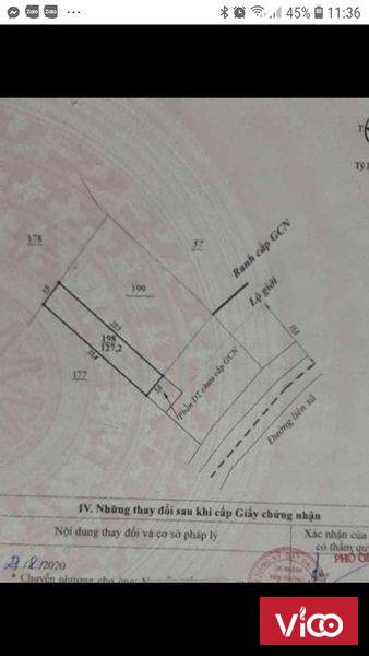 Chính chủ e mở bán lô đất mặt đường chính thôn 3 Hòa Bắc