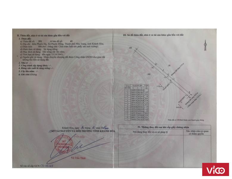 Bán đất vị trí đẹp Thôn Phước Hạ Xã Phước Đồng, Nha Trang, Khánh Hòa