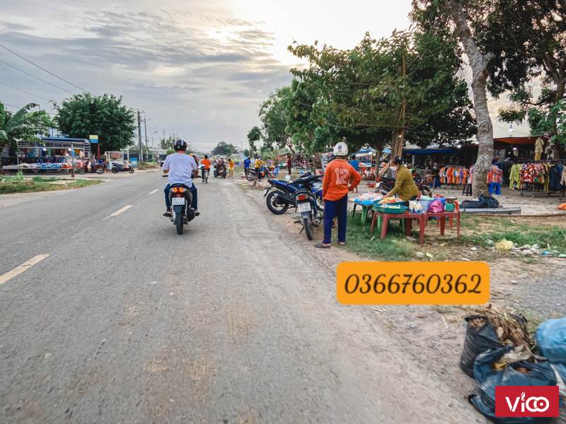 Nền thổ cư sổ sẵn mặt tiền QL91C, 380tr