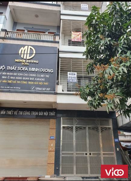 Cho thuê nhà 258 Đường Nguyễn Văn Lộc, Mỗ Lao, Hà Đông DT50m2x5 tầng Giá 23tr/th LH 0912464947