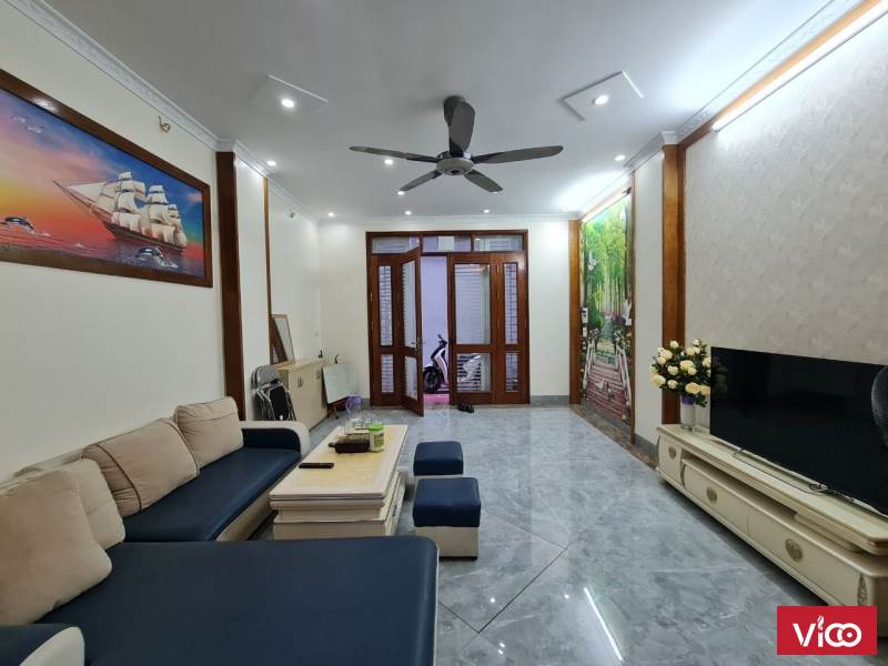 Bán nhà xây mới, đẹp Đền Lừ, Hoàng Mai, 40m, 5 tầng, 5 tỷ