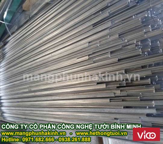 Thanh nẹp nhà kính, thanh nẹp C mạ lạnh,zíc zắc lò xo cài màng nhà kính