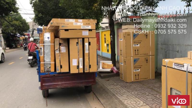 Lắp đặt máy lạnh nhà hàng quận 6