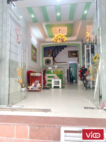 Cho thuê nhà MT Dương Bá Trạc, P1, Q8, trệt 2 lầu ST giá 17tr/tháng