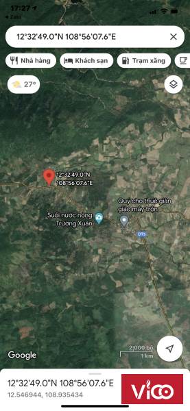 Bán lô đất Mặt tiền quốc lộ 26 , xã ninh Tây, thị xã ninh hoà giá siêu đầu tư