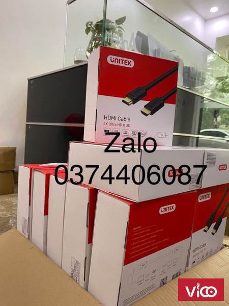 Cáp HDMI 1,5m.3m.5m.10m.15.20m... Unitek