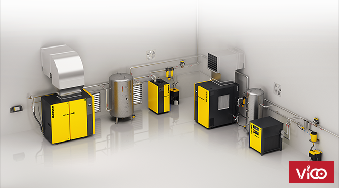 Cung cấp lắp đặt hệ thống khí nén uy tín