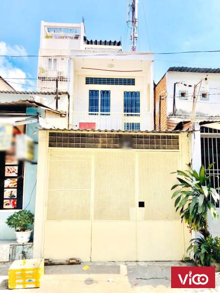 Nhà cho thuê nguyên căn Mặt Tiền đường Số 9 P4 q8 giá 10 tr/ tháng