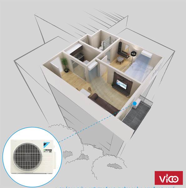 Nhà cung cấp Máy lạnh multi Daikin mẹ bồng con lắp đặt chuyên nghiệp, uy tín, giá gốc