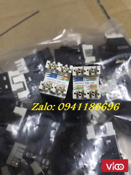 Phân phối Thanh đấu nối patch panel 24 cổng cat5e/ Cat6 UTP,1U mã 760237040 commscope