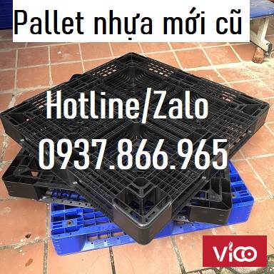 Pallet nhựa, pallet nhựa mới dùng kê hàng, pallet nhựa trong nhà máy,pallet nhựa cũ