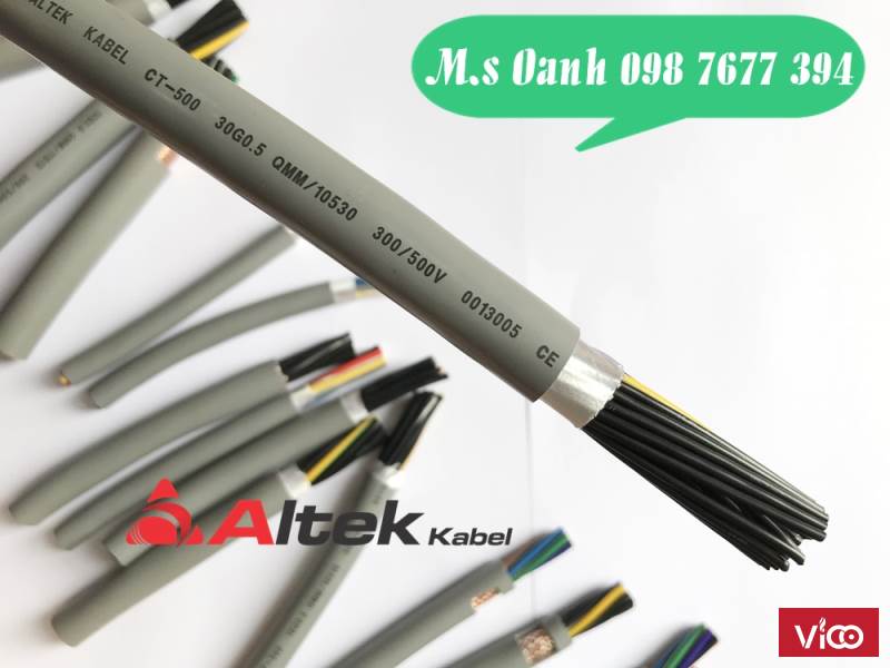 Cáp điều khiển 30 x 0.5, RVV 30 x 0.5