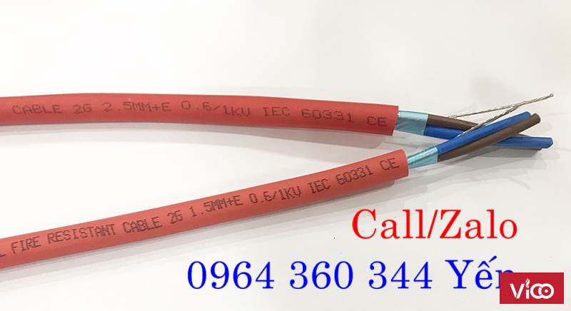 Cáp chống cháy chống nhiễu 1x2x1.5mm2 LSZH Altek Kabel