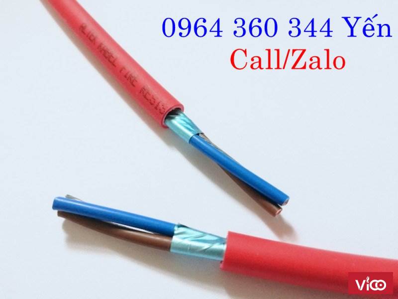 Cáp chống cháy chống nhiễu 1x2x1.5mm2 LSZH Altek Kabel