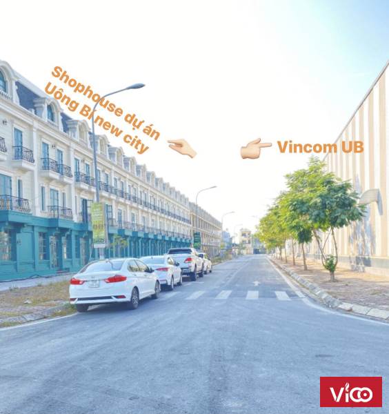 BÁN SHOPHOUSE 4 TẦNG UÔNG BÍ NEW CITY NGAY SÁT VINCOM