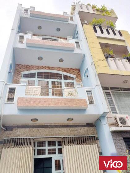 Cho thuê nhà 2 lầu 4PN, 5WC hẻm xe hơi 8m đường Âu Dương Lân P.2 Quận 8