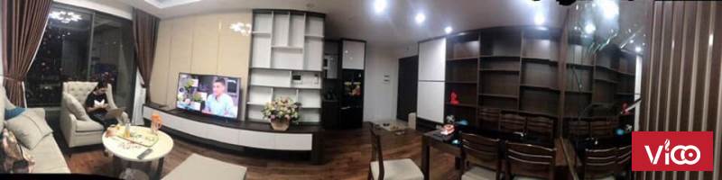 Cho thuê Căn hộ chung cư Vinhomes DCapitale , 3PN, full nội thất. Giá 19tr/ tháng