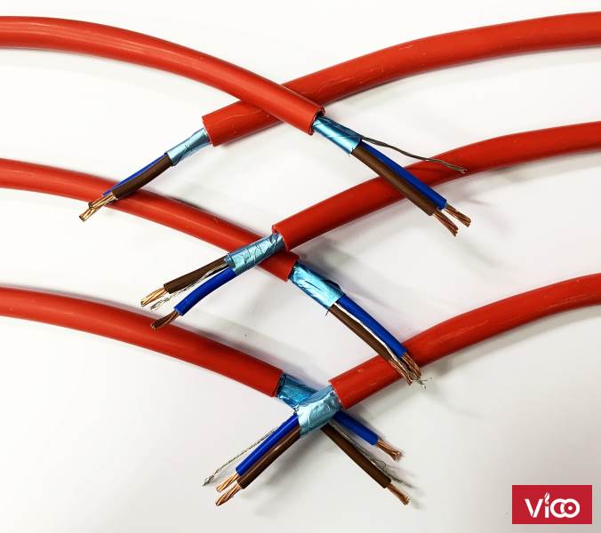 Cáp xoắn chậm cháy 2x1.5, cáp tín hiệu chống cháy 2x1.5