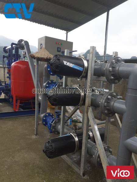 Thiết kế, lắp đặt cụm bơm tăng áp cho hệ thống tưới cỏ trang trại