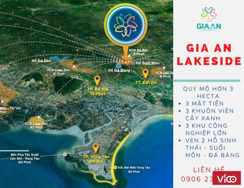 ĐIỂM MẠNH DỰ ÁN GIA AN LAKESIDE ĐẤT ĐỎ BÀ RỊA VŨNG TÀU