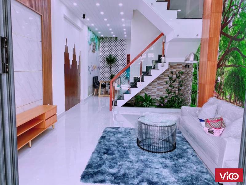 Bán Nhà 4 tâng hẻm Quang Trung P.11 Gò Vấp 55m2 (4.2x 15m) giá 6.8 tỷ
