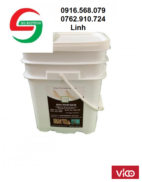 Bio powder men vi sinh xử lý nước ổn định tảo hiệu quả