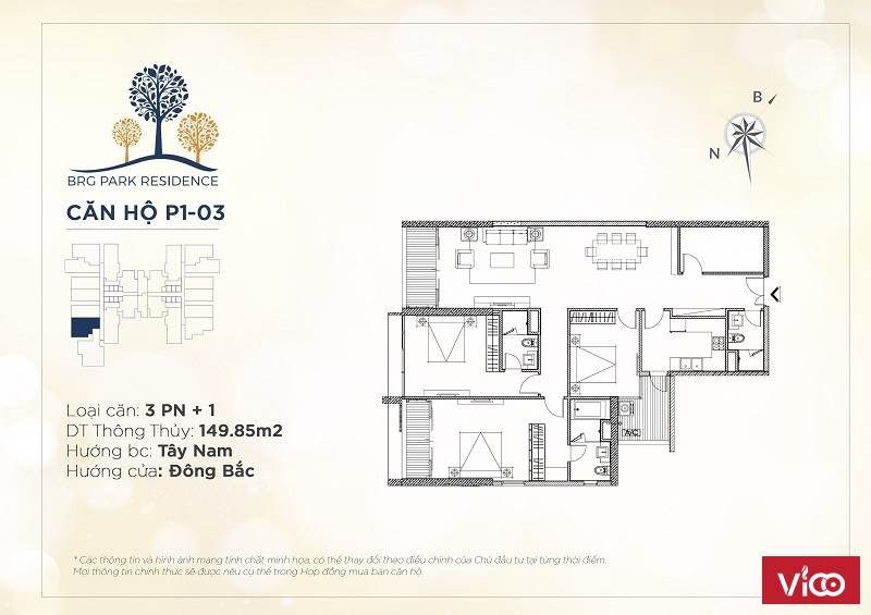 Bán Căn hộ cao cấp BRG 25 Lê Văn Lương