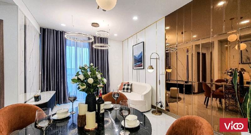 Tại sao bạn không ở căn hộ này Sunwah Pearl 1PN Đủ đồ sang thuê chỉ 18tr