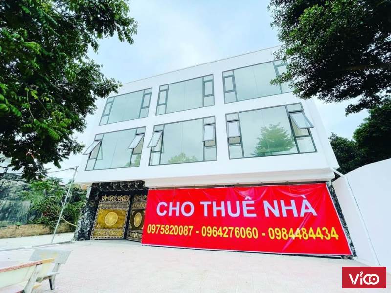 Chính chủ cho thuê nhà mặt đường QL21 Thôn Hòa Lạc, Xã Bình Yên, Thạch Thất DT200m2x3 tầng Giá