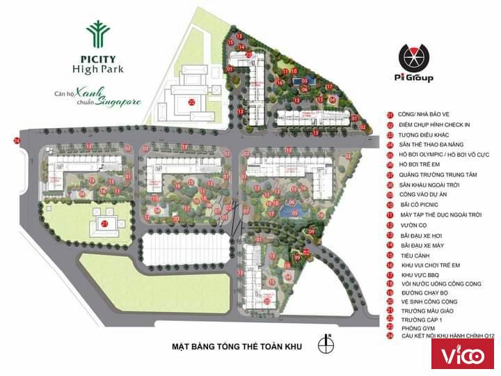 Chỉ còn duy nhất căn góc 3 phòng ngủ ngay tại dự án Picity High Park chuẩn resort. Trung tâm Quận 12