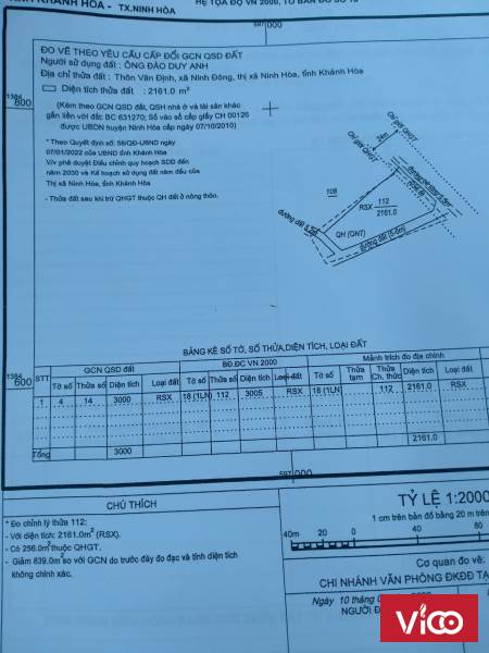 Cần Bán ĐẤT 3 MẶT TIỀN VEN THỊ XÃ NINH HÒA KHÁNH HOÀ GIÁ SIÊU ĐẦU TƯ