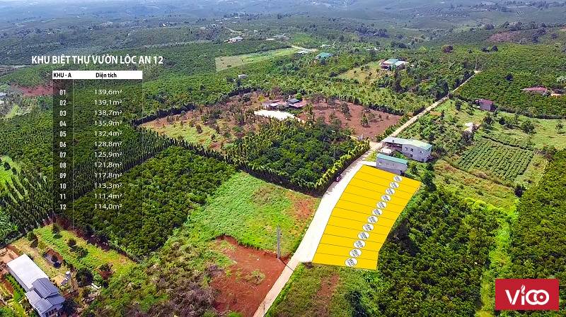 BÁN ĐẤT VIEW ĐẸP LỘC AN KHU DÂN CƯ HIỆN HỮU.