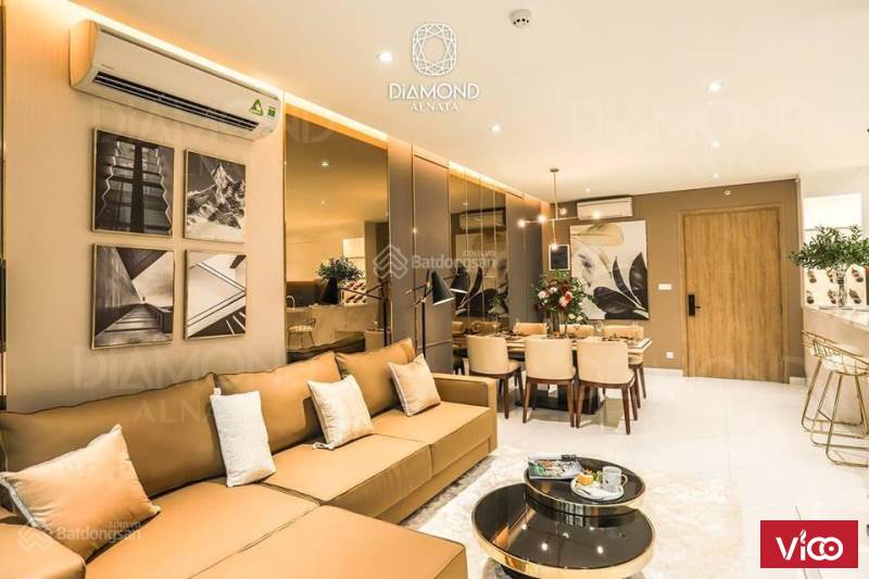 Căn hộ 2PN và 3PN Diamond Alnata giá chỉ 4.2 tỷ/căn rẻ nhất thị trường