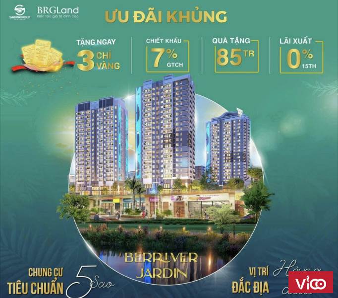 Sở hữu căn hộ 2 PN chỉ từ 2,3 Tỷ căn hộ 3 PN chỉ từ 3,1 Tỷ, chiết khấu ngay 7%GTCH, sẵn sàng bàn