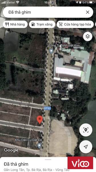 EM có lô Đất HAI MT Tỉnh lộ 52 Long Tân Đất Đỏ Bà Rịa Vũng Tàu, (6x29 TDT 174M2) Thổ cư 100m2 Đối