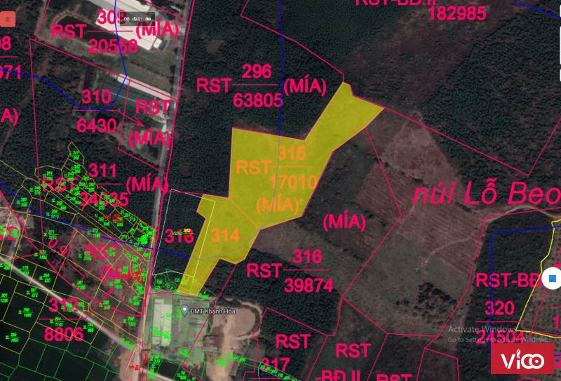 Bán đất Diên Lâm Diên Khánh 2,5 ha phù hợp làm trang trại