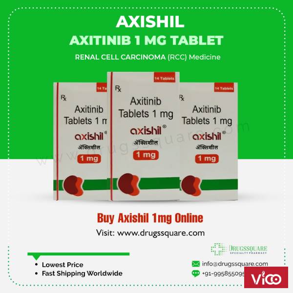 Axitinib 1 mg Axishil Tablet