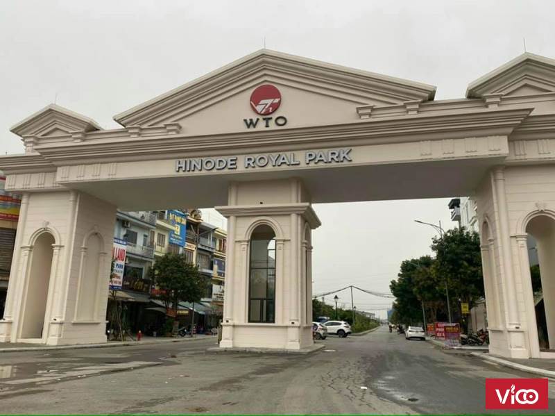 BÁN SHOPHOUSE MẶT ĐƯỜNG 33M TẠI KĐT HINODEROYAL PARK